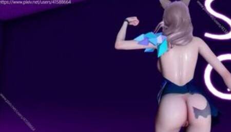 英雄联盟 KDA阿狸 R18 MMD 边跳边脱 玩游戏加钉钉号1rc-nnphbgevni