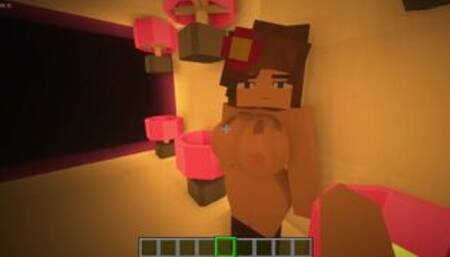 Minecraft Jenny Porn Game | glass purple room