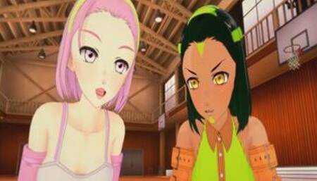 (3D Hentai)(Futa)(JoJo's Bizarre Adventure) Sex with Reimi and Ermes