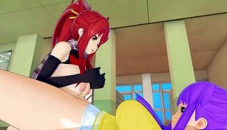 FUTA EIKEN KIRIKA MISONO X TENGEN TOPPA GURREN LAGANN YOKO LITTNER 3D HENTAI