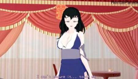 Short-Cowgirl with Suma Demon Slayer [Hentai 3D]