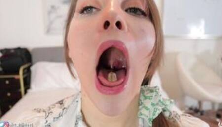 Hungry Giantess: Gummy Bear Swallow Fantasy