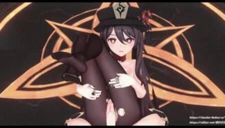 Genshin Impact Hu Tao Getting dicked