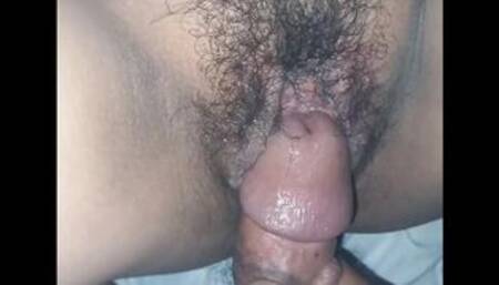 8 Months Pregnant Asiam MILF Got Her Pussy Creampie