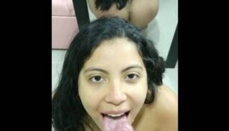 She apologizes to me on his knees