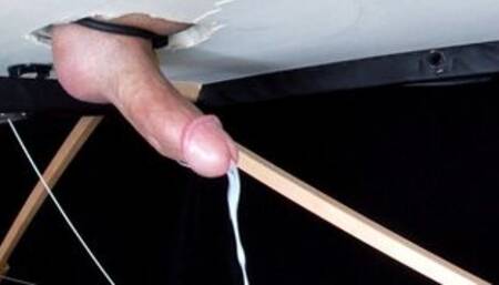 EStim Prostate Milking Makes Me Gush Cum