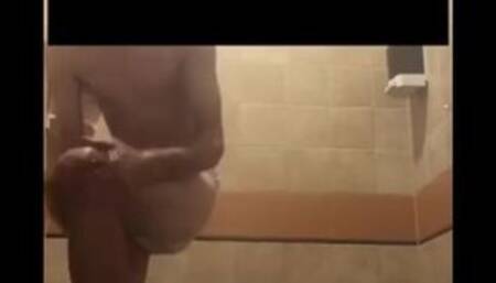 Diaper Boy Fills His Diaper In A Truck Stop Shower