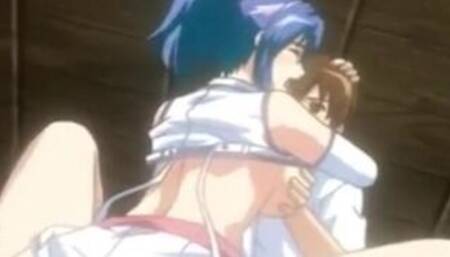 Big hentai tits fuck a horny dick