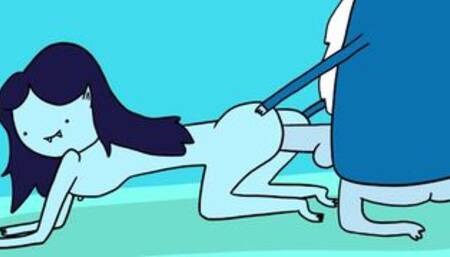 Marceline The Vampire Queen Fucks The Ice King - Adventure Time Porn Parody