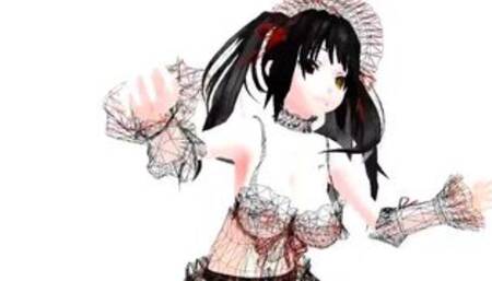 [MMD] Kurumi - LUVORATORRRRRY! [R-18]