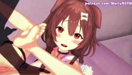 Hololive - Inugami Korone 3D Hentai Teaser HD, MMD, AMV, MAD, Koikatsu