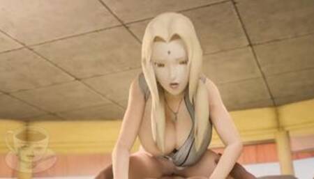 Raikage clapps Tsunade hard and she likes it ( Naruto Parody )