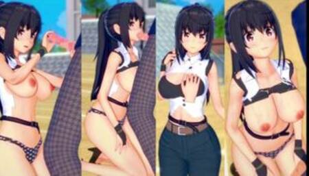 【エロゲーコイカツ！】ありふれた職業で世界最強 八重樫雫3DCG巨乳アニメ動画[Hentai Game Koikatsu! Arifureta shokugyou Shizuku Yaegashi]