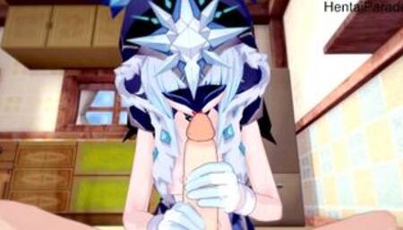 Fucking Fatui Cicin Mage Genshin Impact [Hentai 3D]