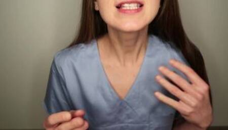 NURSE CHECKS YOUR BALLS AND JERKS YOU OFF ????????