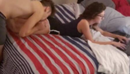 Joey Lee Trying to Work- Gets Dicked Down Deep Asf Instead