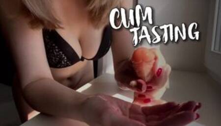 IT’S SO HOT WHEN YOU EAT YOUR CUM FOR GODDESS LIKE ME