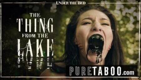 Bree Daniels Lesbian Licking the Thing From the Lake