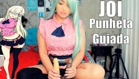 Cosplay Elizabeth Liones Jerk Off Instruction - JOI PORTUGIES - PUNHETA GUIADA BIG BOOBS BIG
