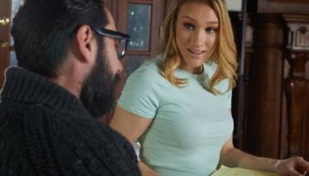 Freshman Hottie, Kasey Miller, Likes Her Pussy Filled By Older Men
