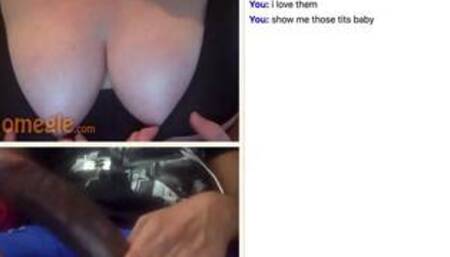 Young with big ass in black pantyhose assjob - cum big natural boobs