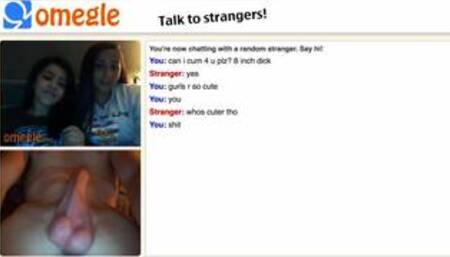 Two Sexy Omegle Girls Flash Brah