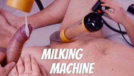 INTENSE Milking Machine Blowjob! Venus 2000 Hands Free Cumshot & Post Orgasm Torture