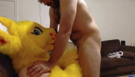 Kitty gives master a blowjob part 1