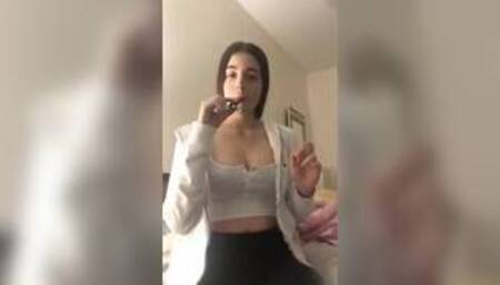 Small teen with a big ass