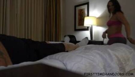 Pregnant Chic Sucks Dick Behind The Scenes @Model_MariaJade