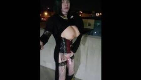 Sissy slut walk unedited