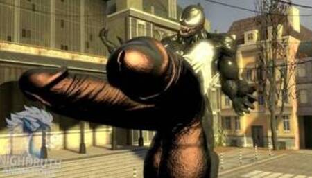 Symbiote LUST, Venom & AntiVenom Muscle growth fuck