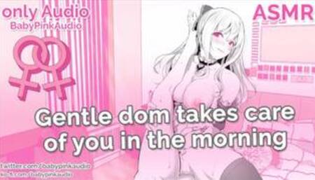 ASMR - Gentle dom takes care of you in the morning (Lesbian Audio Roleplay)