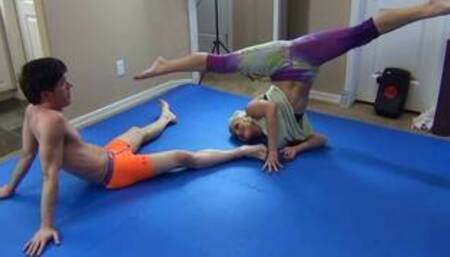 Mixed Wrestling Double Feature - cameron dee and lilith lenae