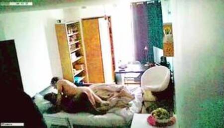 52_Cuckold black wife screaming her pussy destroyed by 60 yo neighbor on real spy cam