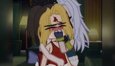 Tengen has sex with his wives||Gacha porn||