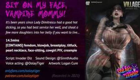 [RESIDENT EVIL] Lady Dimitrescu - Sit on my face, Vampire Mommy! | Erotic Audio Play by Oolay-Tiger