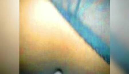 50_White cock fucking black girl's ass in the car on real hidden cam  !